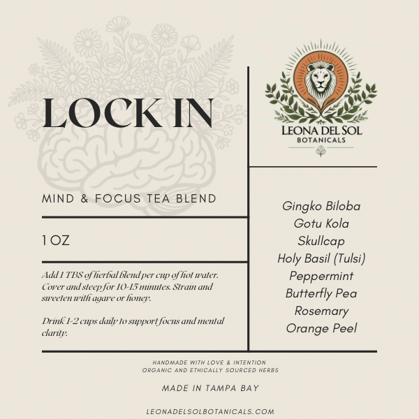 LOCK IN MIND & FOCUS TEA
