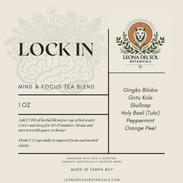LOCK IN MIND & FOCUS TEA