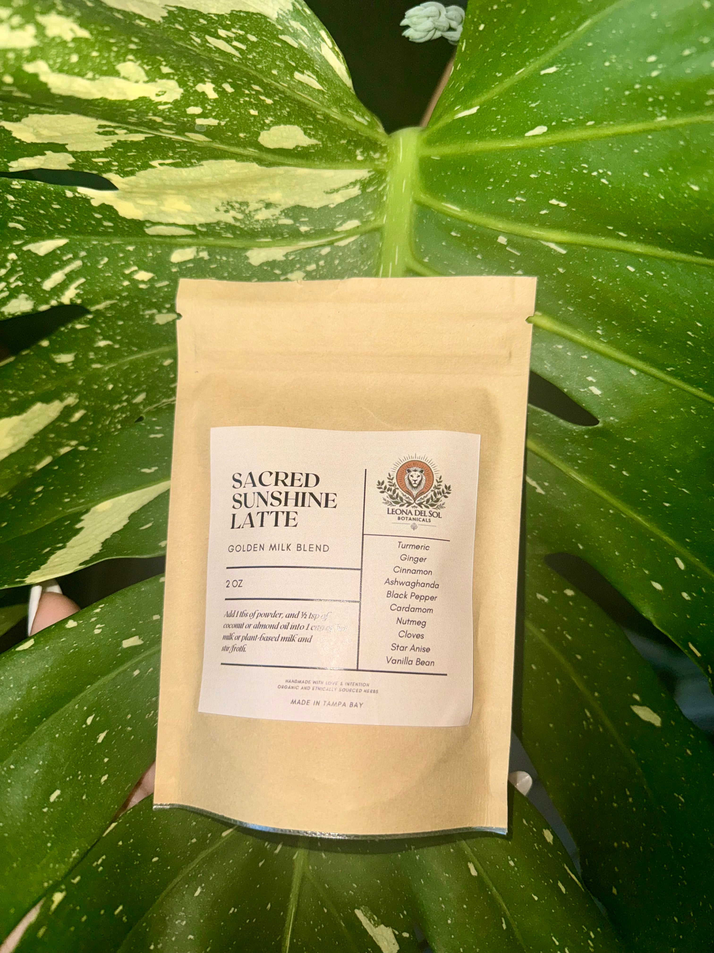SACRED SUNSHINE LATTE GOLDEN MILK BLEND