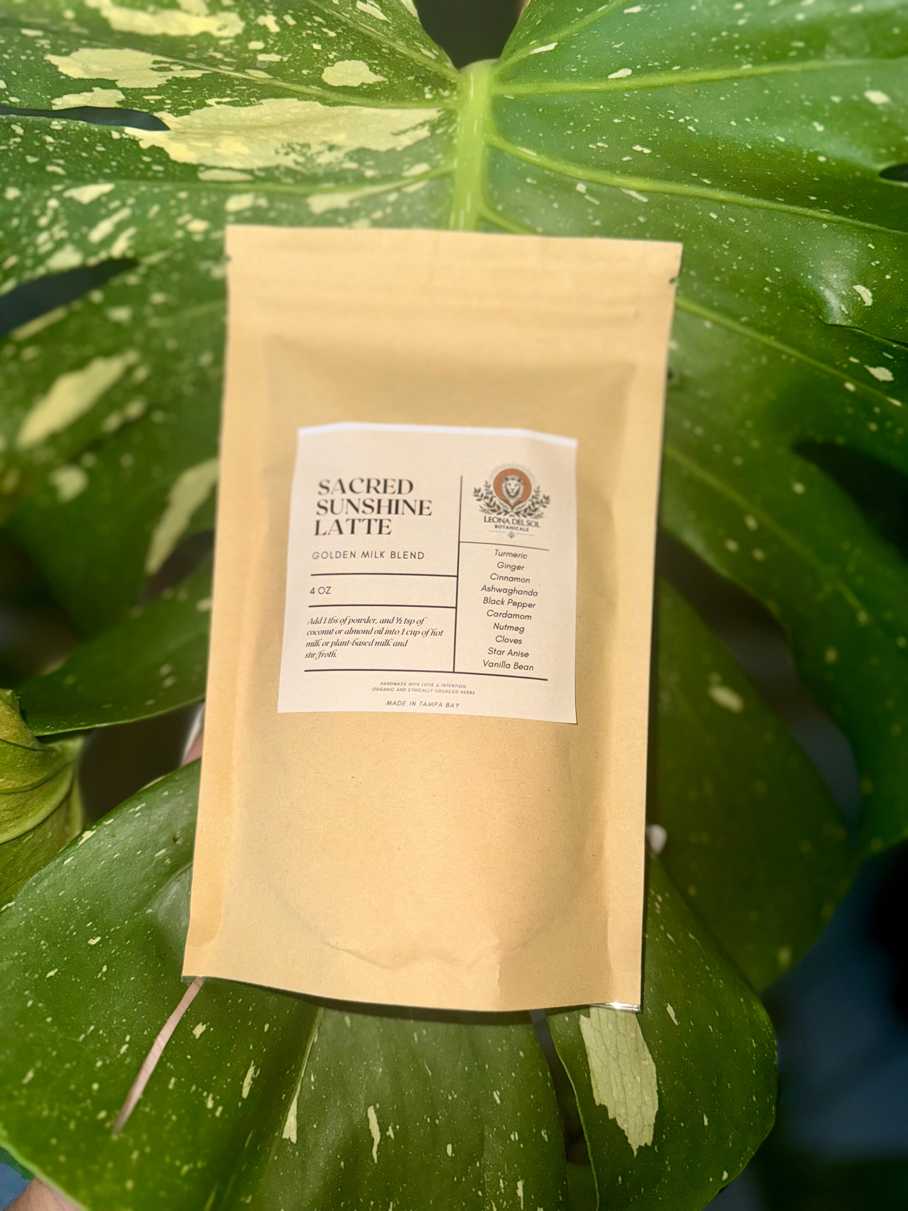 SACRED SUNSHINE LATTE GOLDEN MILK BLEND