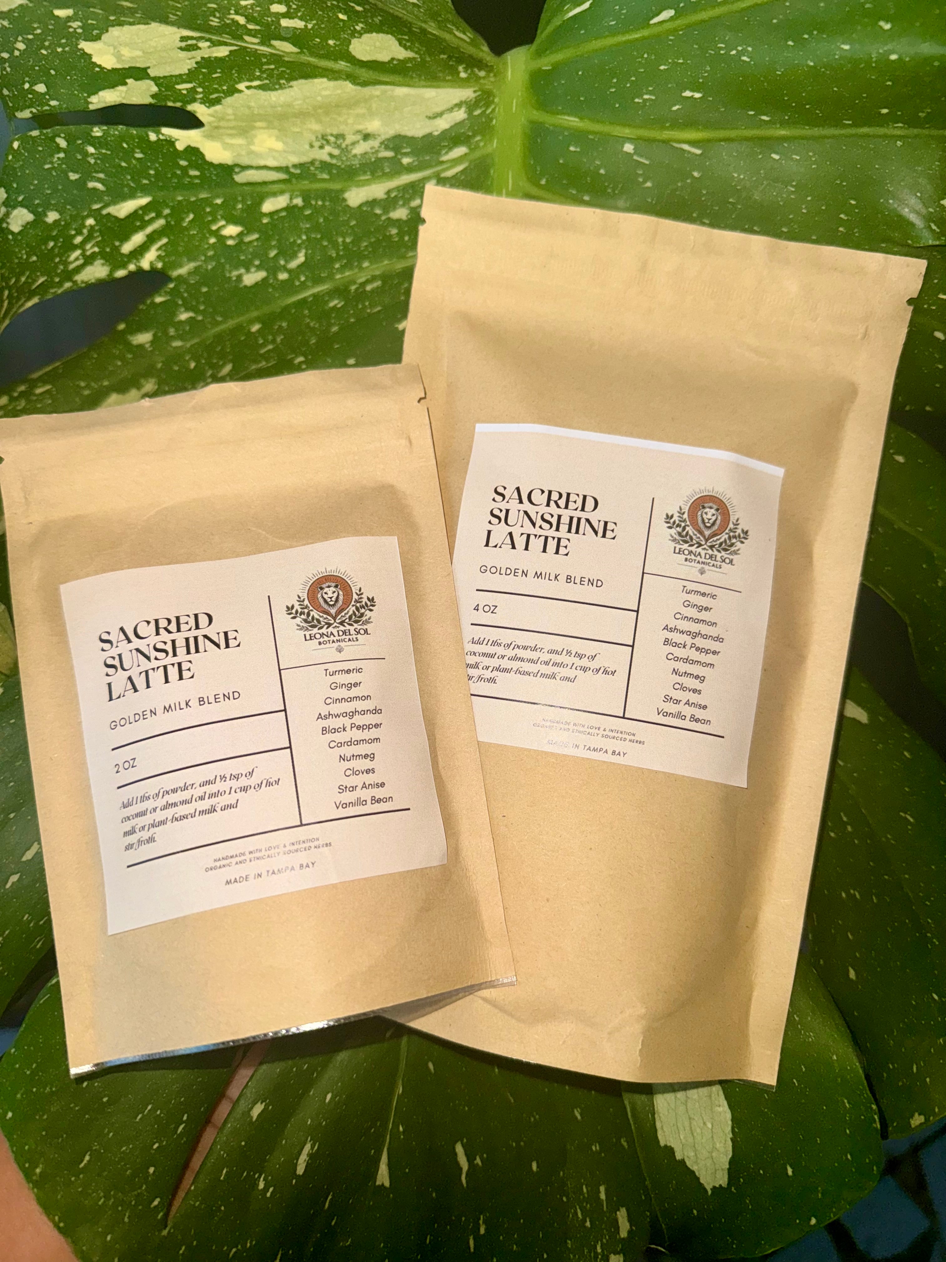 SACRED SUNSHINE LATTE GOLDEN MILK BLEND